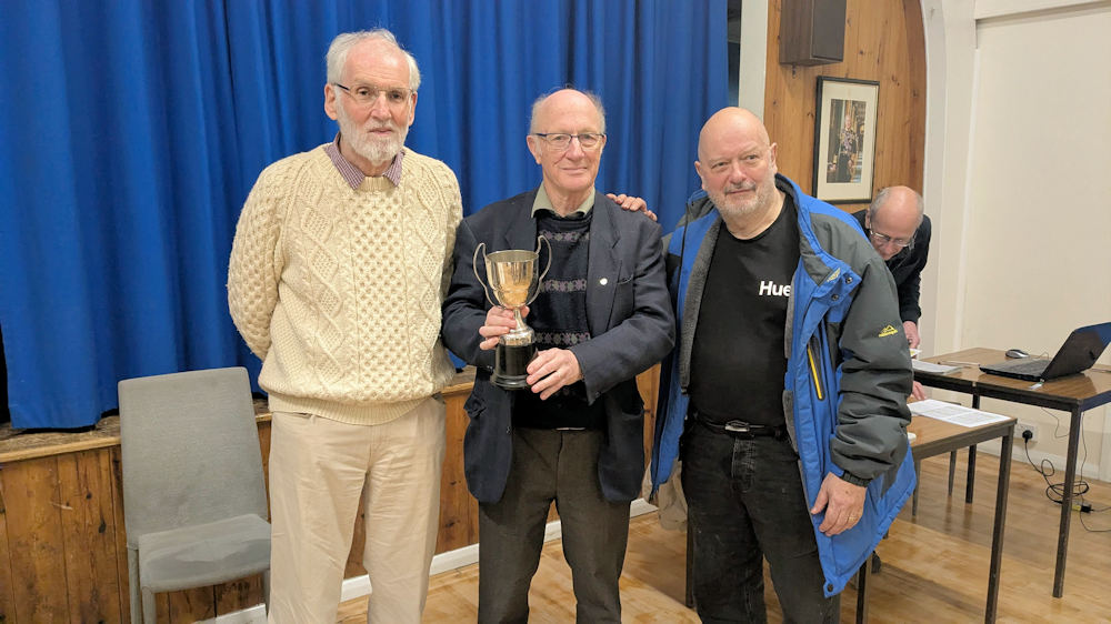 3 of the winners of the Schofield Cup holding the trophy
